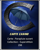 Parapluie ouvert