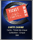 Ticket de cirque