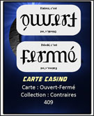 Ouvert-Ferm�