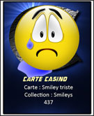 Smiley triste