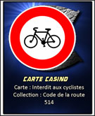 Interdit aux cyclistes